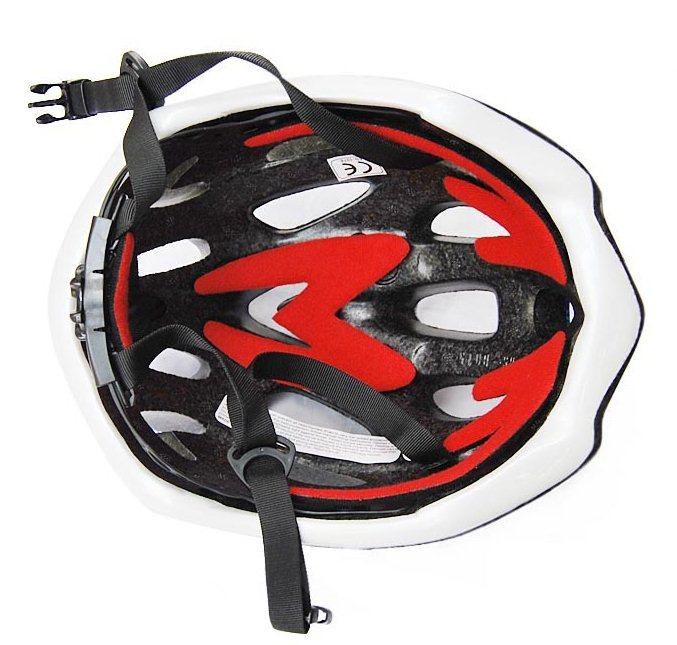   Cycling Bicycle MERIDA Adult Mens Bike Helmet RED with Visor  